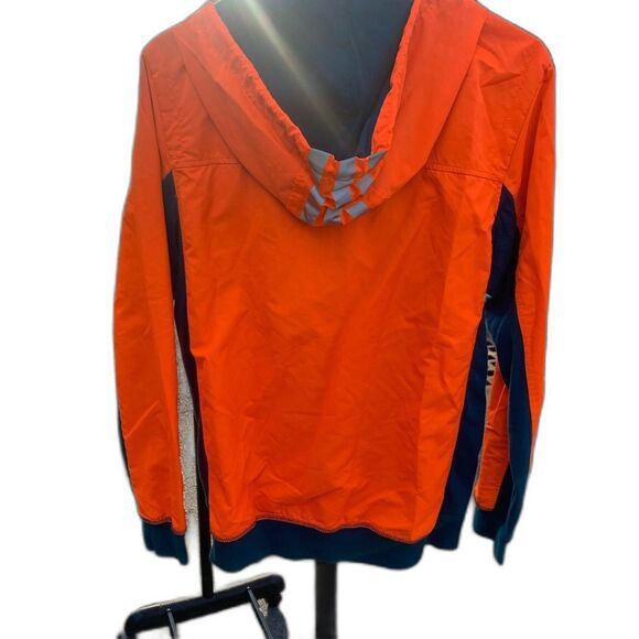 Adidas Men Trefoil Hoodie Reflective 1/4 Zip Dolphins Colorway - Picture 3 of 4